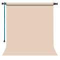 Gdx Sabit (Tavan & Duvar) Kağıt Sonsuz Stüdyo Fon Perde (Egg Nog) 2.70x11 Metre