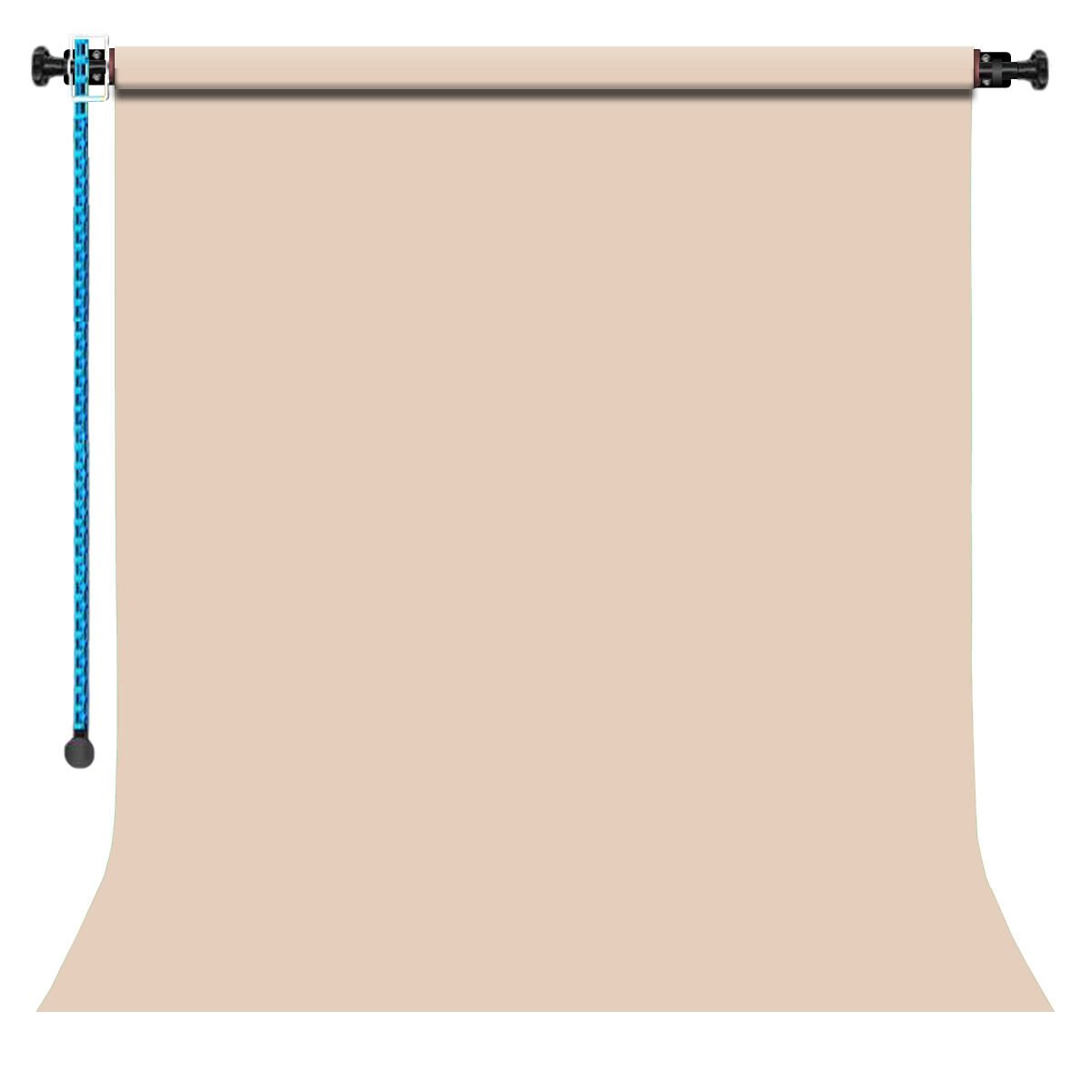 GDX Sabit (Tavan & Duvar) Kağıt Sonsuz Stüdyo Fon Perde (Egg Nog) 2.70x11 Metre