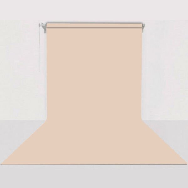 GDX Sabit (Tavan & Duvar) Kağıt Sonsuz Stüdyo Fon Perde (Egg Nog) 2.70x11 Metre