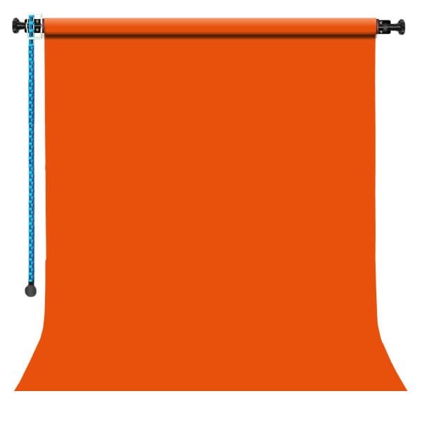 GDX Sabit (Tavan & Duvar) Kağıt Sonsuz Stüdyo Fon Perde (Tangelo) 2.70x11 Metre