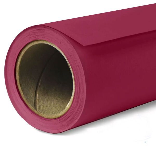 GDX Sabit (Tavan & Duvar) Kağıt Sonsuz Stüdyo Fon Perde (Crimson) 2.70x11 Metre