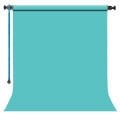 Gdx Sabit (Tavan & Duvar) Kağıt Sonsuz Stüdyo Fon Perde (Baby Blue) 2.70x11 Metre