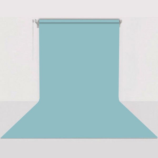 GDX Sabit (Tavan & Duvar) Kağıt Sonsuz Stüdyo Fon Perde (Sky Blue) 2.70x11 Metre