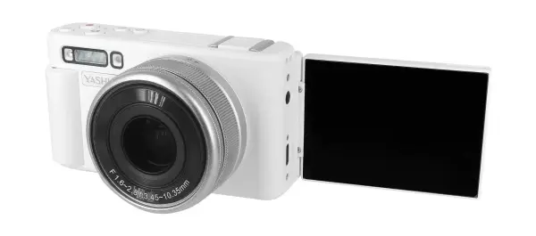 Yashica City 100 Beyaz Dijital Fotoğraf Makinesi
