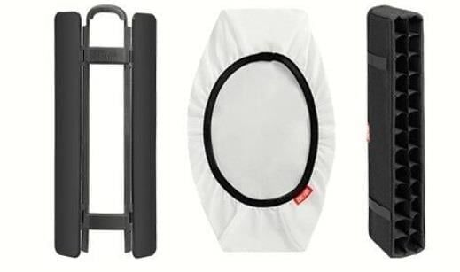 Zhiyun Fiveray F100 Aksesuar Kit (Barndoors+Diffuser+Grid) White