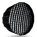 GDX Parabolic Gridli Softbox 90cm Kolay Kurulum YouTube, Reel ve Film Çekimleri İçin Profesyonel Softbox