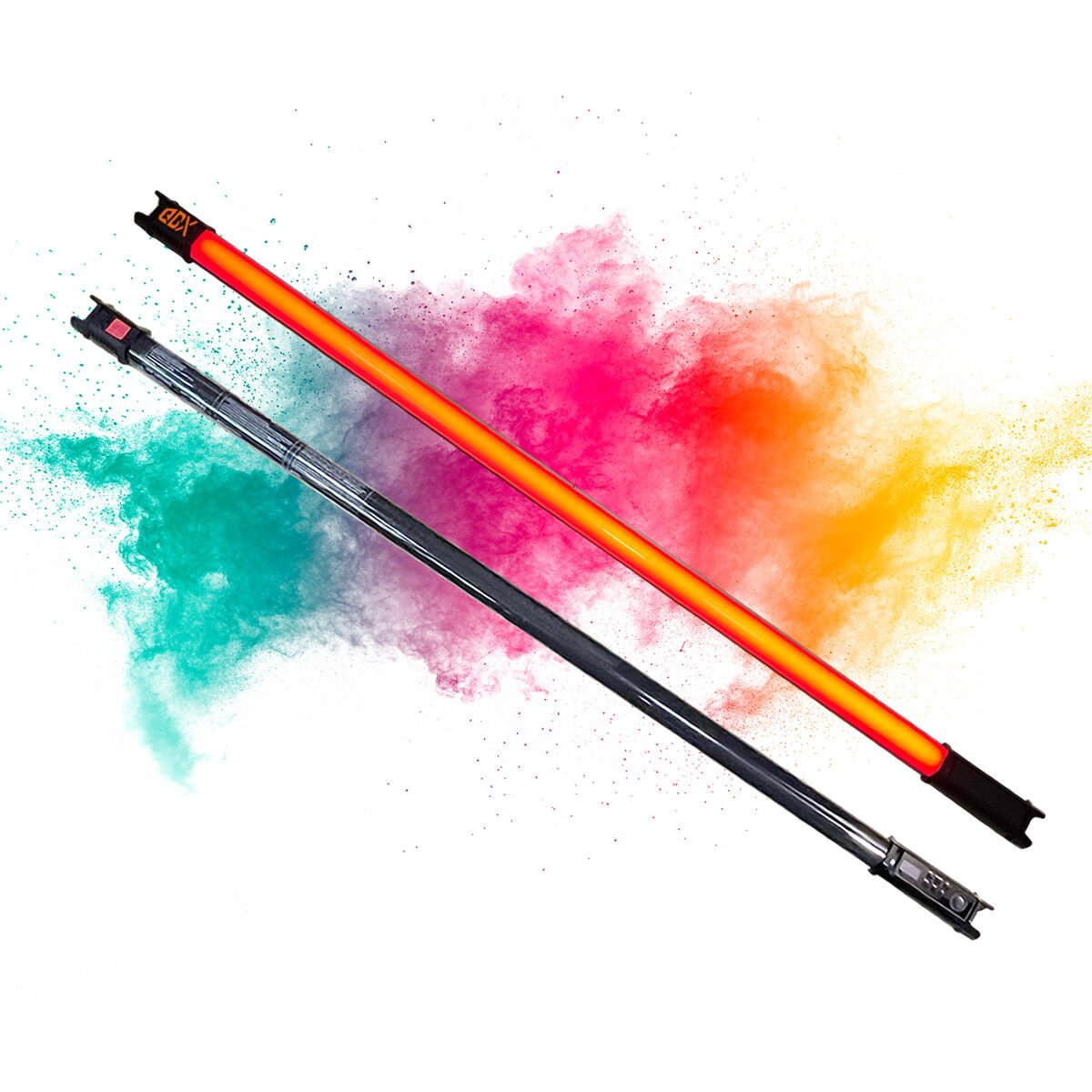 GDX TB-100 RGB 45W Youtube Canlı Yayın Arka Plan Renkli Dolgu Işığı Led Tüp Işık (Uzunluk: 100 cm)