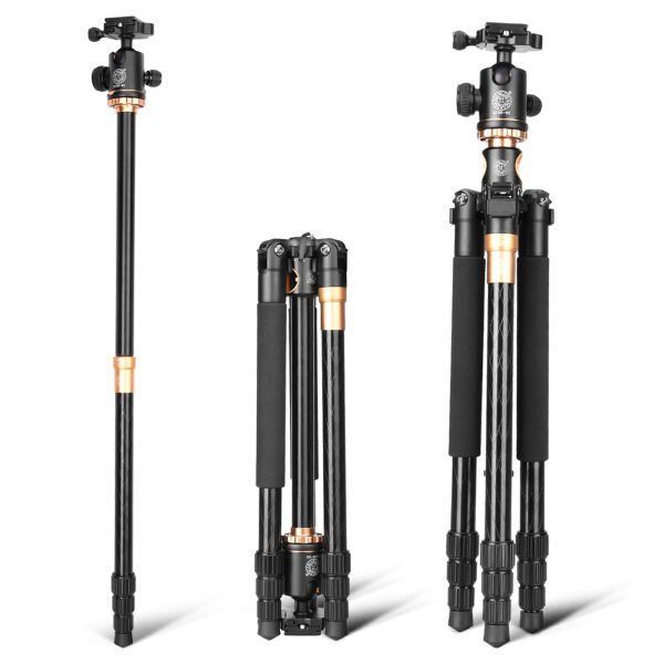GDX TRP BM 777 Yatay Dikey Makro Fotoğraf Monopod ve Video SLR Kamera Tripod