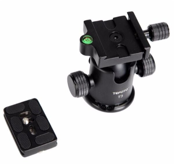 Tefoto T3 Kamera Tripod Top Kafa Ballhead T1101