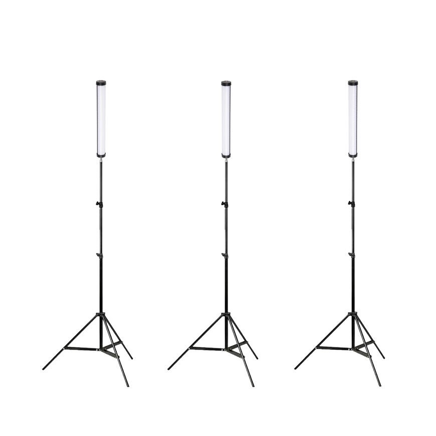 GDX TB-30 RGB Led Tüp Işık 3'lü Set