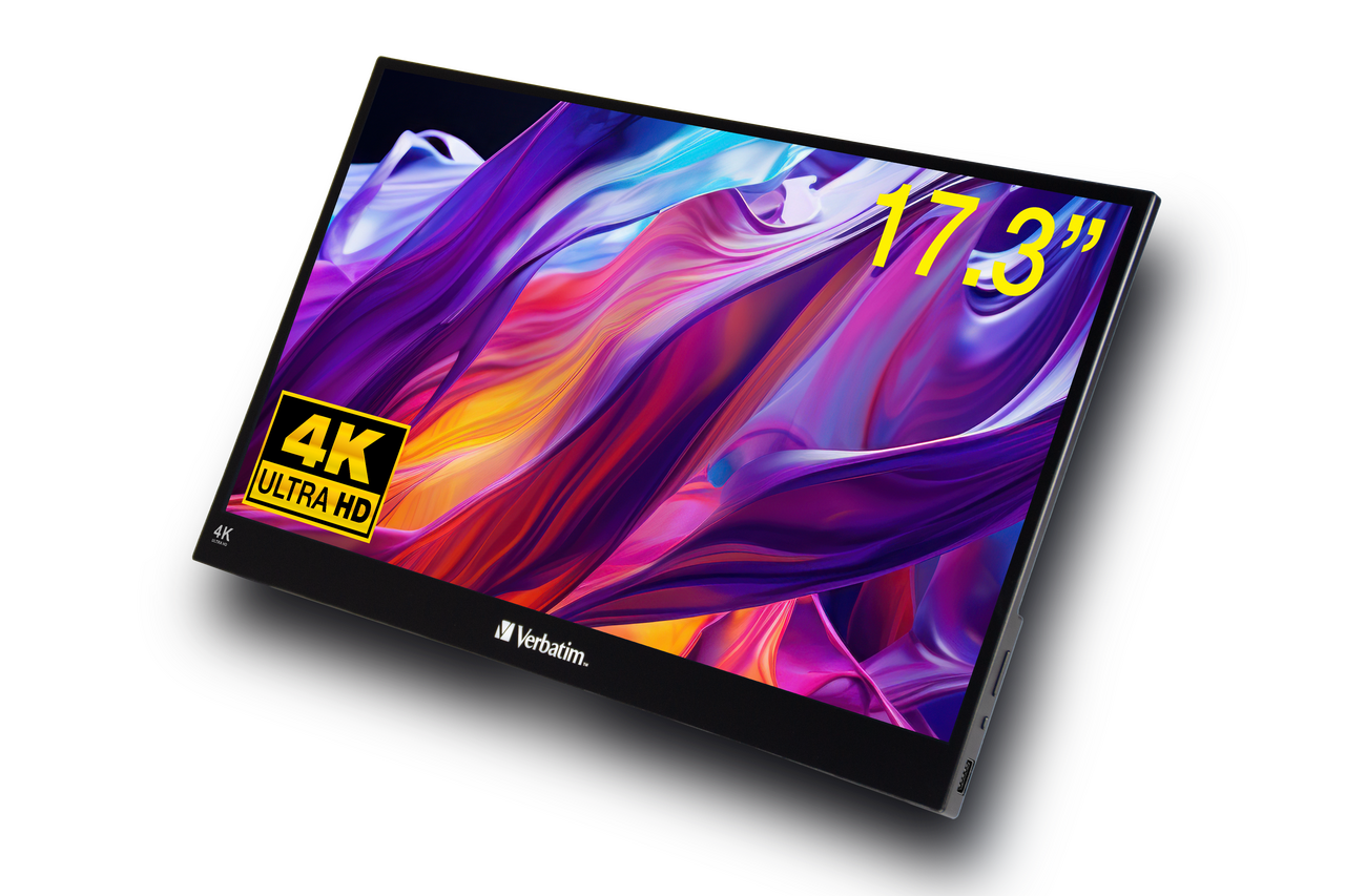 VERBATIM 32239 V PMT-17-4K PORT TOUCH MONITOR 15.6''