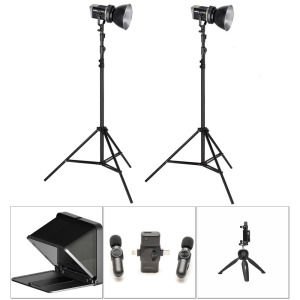 PDX LP60 Bİ PRO LED İkili Vlog Set