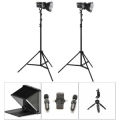 PDX LP60 Bİ PRO LED İkili Vlog Set