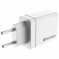 VERBATIM 49701 CHR-30EU2 USB-CHARGER 30W WHITE