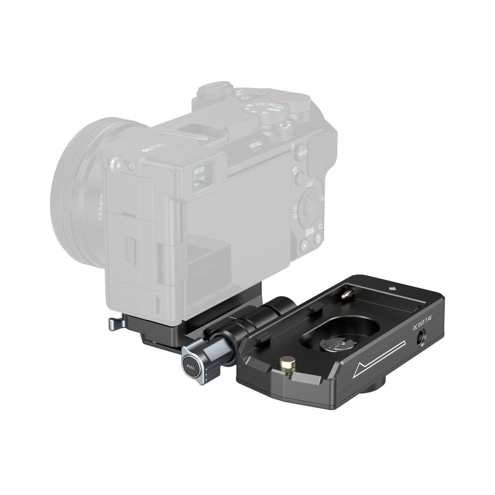 SmallRig 4696 NP-F Pil Adaptörü Montaj Plakası Kiti Aynasız Kameralar için