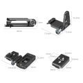 SmallRig 4696 NP-F Pil Adaptörü Montaj Plakası Kiti Aynasız Kameralar için