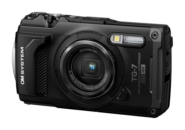 Olympus OM System TG-7 Zor Koşullara Dayanıklı Kompakt Fotoğraf Makinesi 4x Zoom F2.0 Siyah