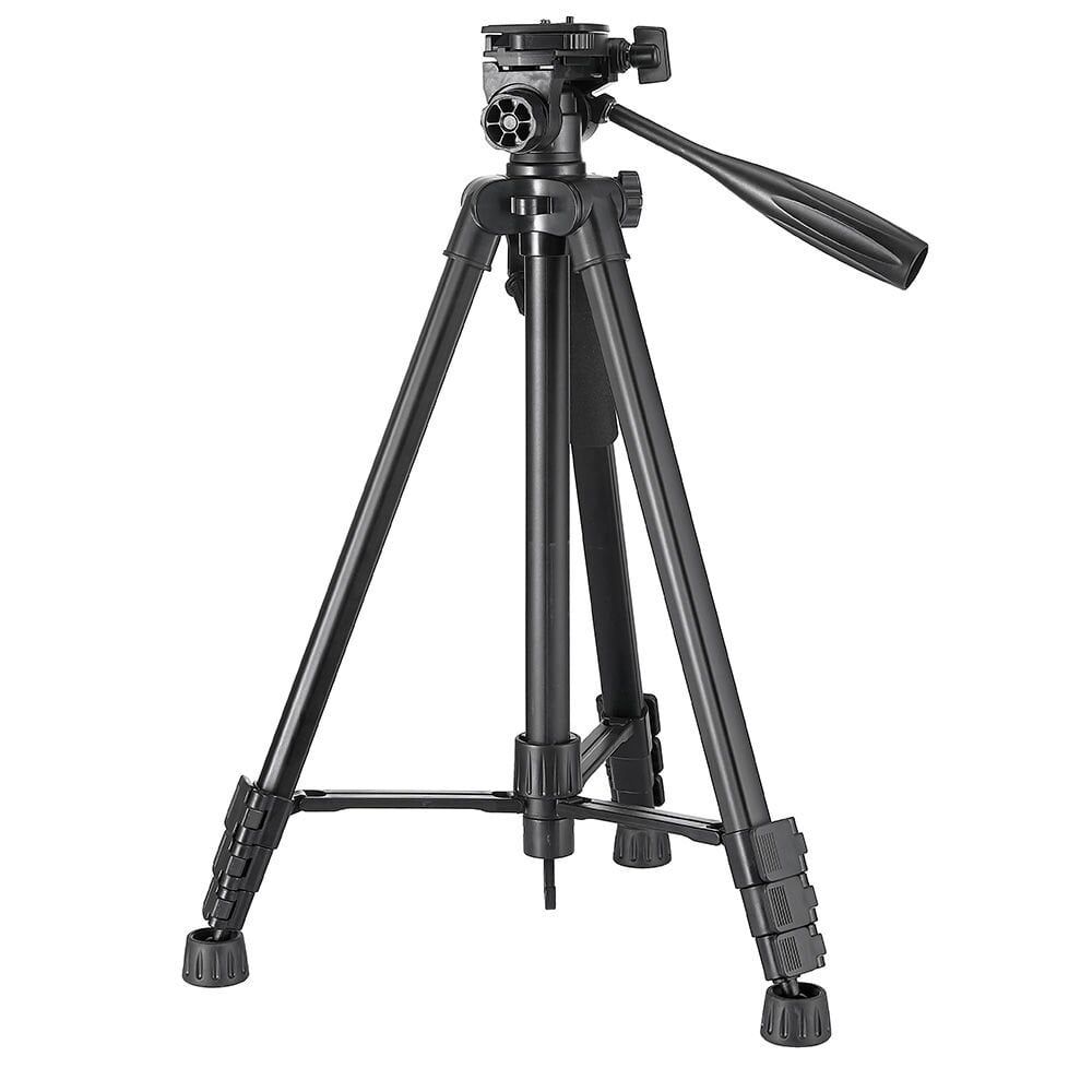 Kingjoy VT-860SCB Uzaktan Kumandali + Cep Telefonu Standli Video Tripodu Siyah (Large)