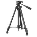 Kingjoy VT-860SCB Uzaktan Kumandali + Cep Telefonu Standli Video Tripodu Siyah (Large)