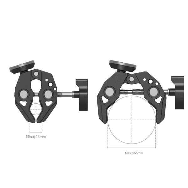 SmallRig 4249 ARRI Rozet Montajlı Süper Kelepçe
