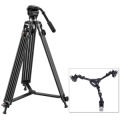 PDX 508B Profesyonel Tripod ve 901 Dolly Tekerlek