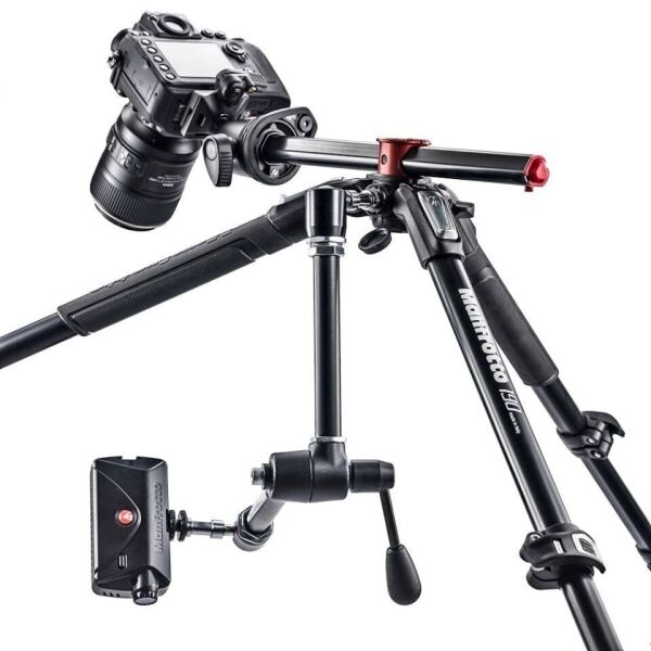 Manfrotto Mt190Xpro4 190  Tripod 4-S Horiz.Col.