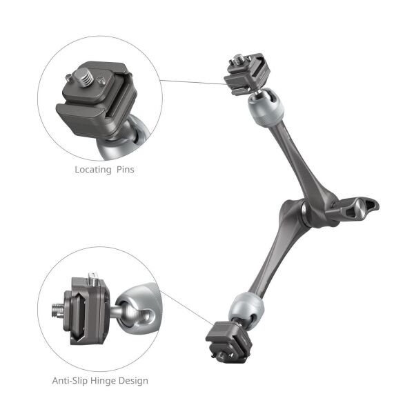 SmallRig 4489 HawkLock H21 Hızlı Çıkarma Rozet Sihirli Kol (11'')