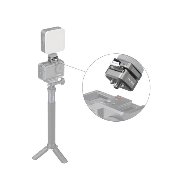 SmallRig 4500 HawkLock H18 Metal Ayak ile Hızlı Çıkarma Desteği
