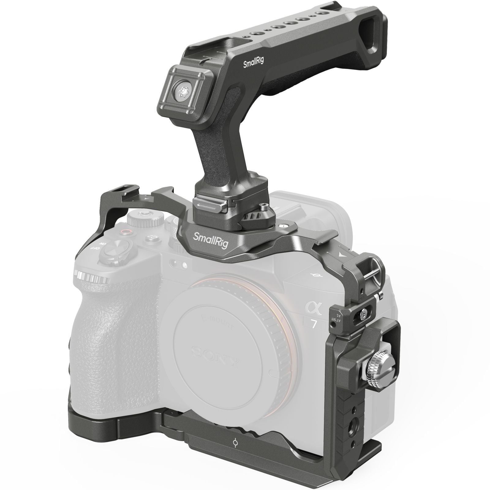 SmallRig 4538 Sony 7R V / 7 IV / 7S III için HawkLock Hızlı Çıkarma Kafes Kiti