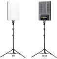 Gdx P300TS BiColor Fotoğrafçılık ve Stüdyo Aydınlatması 80 Watt LED Video Panel Sürekli Işık Üçlü Set