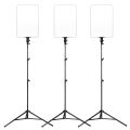 Gdx P300TS BiColor Fotoğrafçılık ve Stüdyo Aydınlatması 80 Watt LED Video Panel Sürekli Işık Üçlü Set