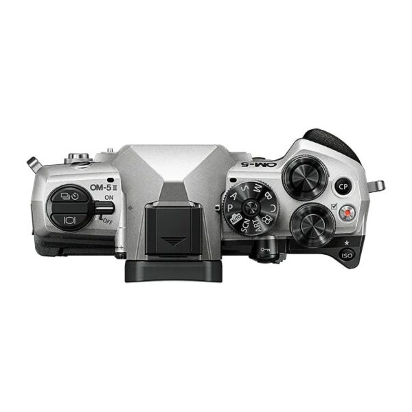 Olympus OM System OM-5 Mark 2 Gövde Gümüş Aynasız Lensi Değişebilir Kamera  V210070Sw000