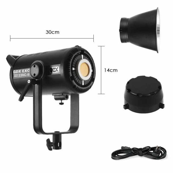 GDX EXC-220C-II Bi Color Led Video Işığı