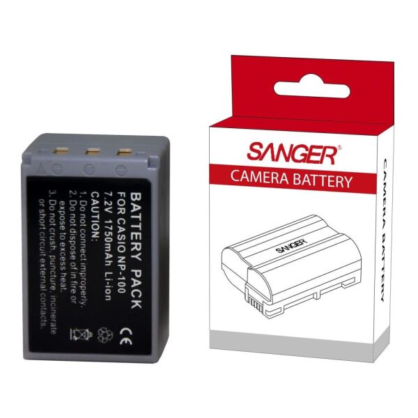 Sanger NP-100 Casio Fotoğraf Makinesi Batarya