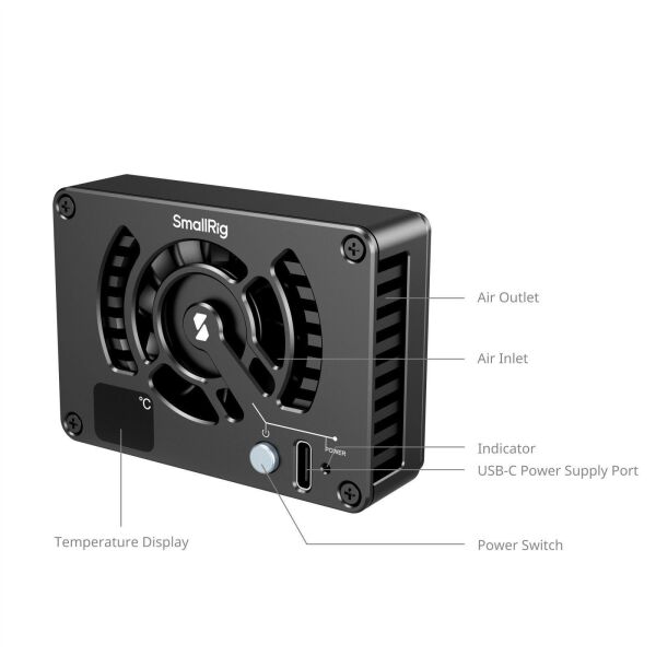 SmallRig 4815 Sony / Canon / FUJIFILM Kameralar için Soğutma Fanı