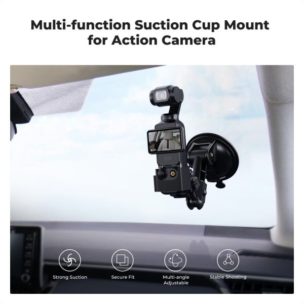 K&F Concept KF31.165 DJI Osmo Pocket 3/4  GoPro Hero 13/12/11/10/9  DJI Osmo Action 3/4/5 /6 Insta360 X5/X4 Vantuz