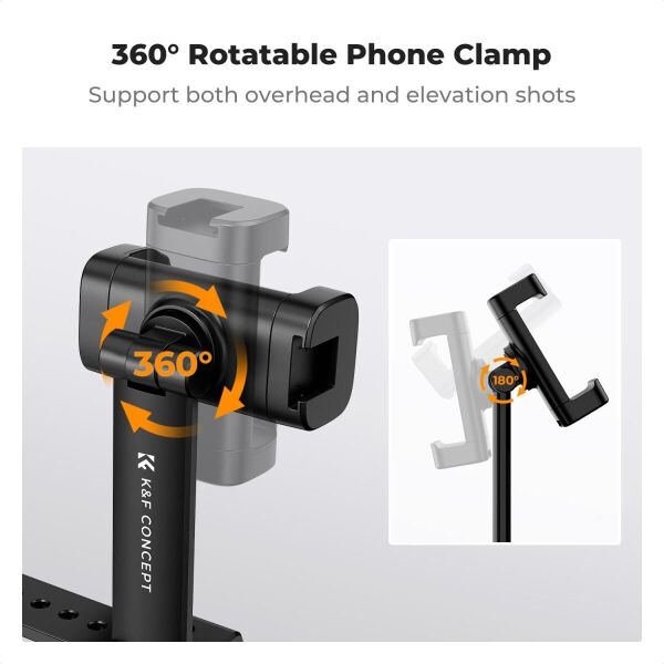 K&F Concept KF31.164 DJI Osmo Pocket 3 / 4 için Telefon Tutucu