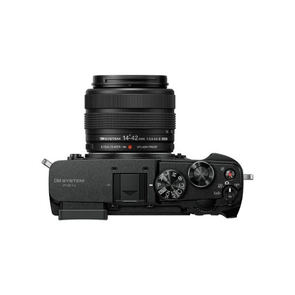Olympus OM System PEN 14-42mm III Black Kit - V210081BE000