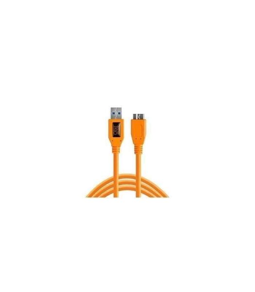 Tether Tools TetherPro USB 3.0 to Micro-B Turuncu 30 cm Bağlantı Kablosu