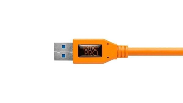 Tether Tools TetherPro USB 3.0 to Micro-B Turuncu 30 cm Bağlantı Kablosu