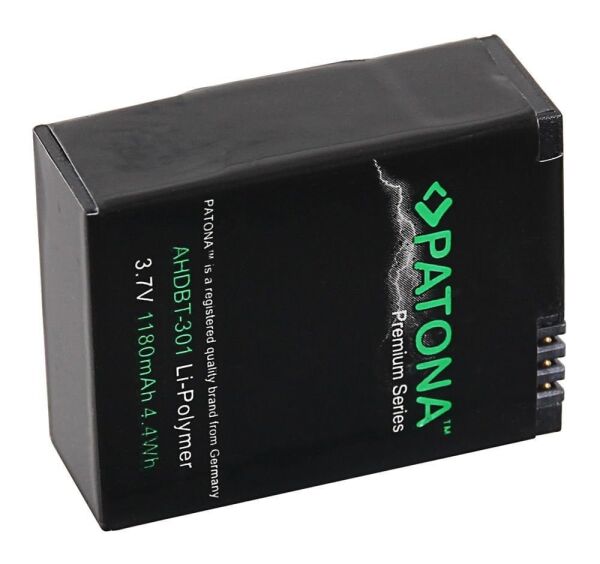 Patona 1202 Premium Batarya GoPro AHDBT-302 Hero 3+
