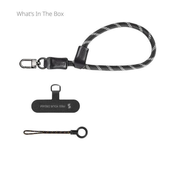 SmallRig 4990 FilMov Telefon Bileklik Kayışı (Siyah)