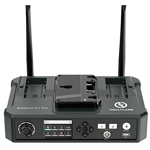 Hollyland Solidcom C1 Pro-Hub4S 5 Kişilik Full-Duplex ENC Kablosuz Intercom Sistemi
