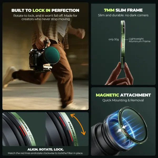 Freewell Brandon Li Variable ND/CPL Cine Kit - 86mm