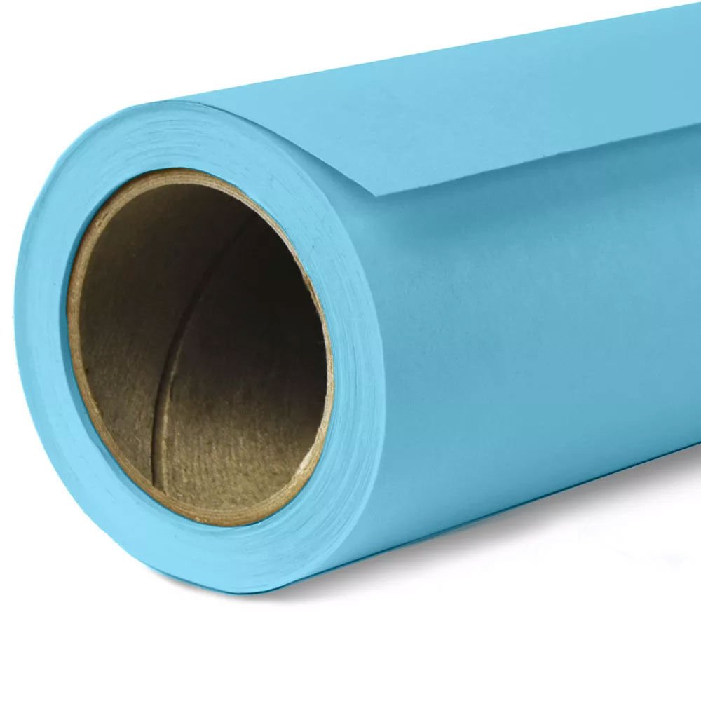 GDX Kağıt Sonsuz Stüdyo Fon Perde (True Blue) 2.70x11 Metre