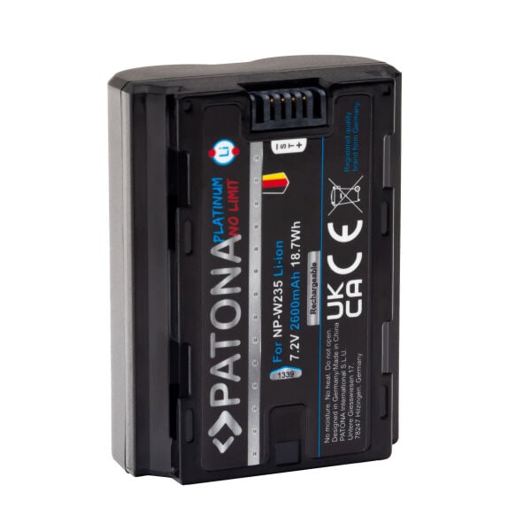 Patona 1339 Platin Fujifilm NP-W235 Batarya