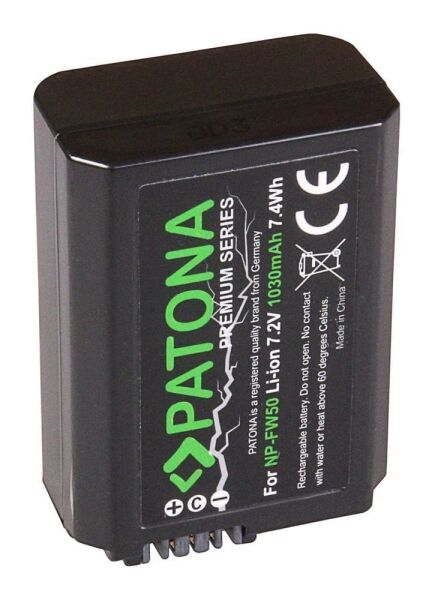 Patona 1248 Premium Batarya Sony NP-FW50