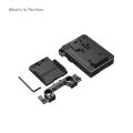 SmallRig 5226 V-Mount Pil Montaj Plakası Kiti 15mm LWS Rob Borulu