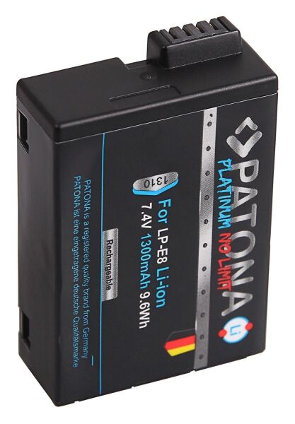 Patona 1310 Platinum Batarya  Canon LP-E8 LP-E8+