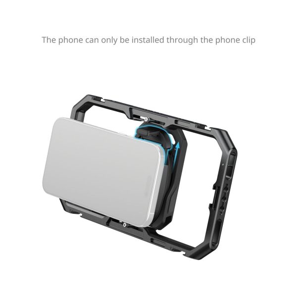 SmallRig 5276 Hepsi Bir Arada Termal Canlı Yayın ve Video Çekim El Tipi Telefon Kafesi Kiti